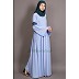 Classic abaya with Lace work - Sky  Blue Classic abaya with Lace work - Sky  Blue